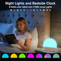 Simulateur d'Aube Lunely™–Réveil Lumineux, Bruit Blanc & 30 Sons Naturels